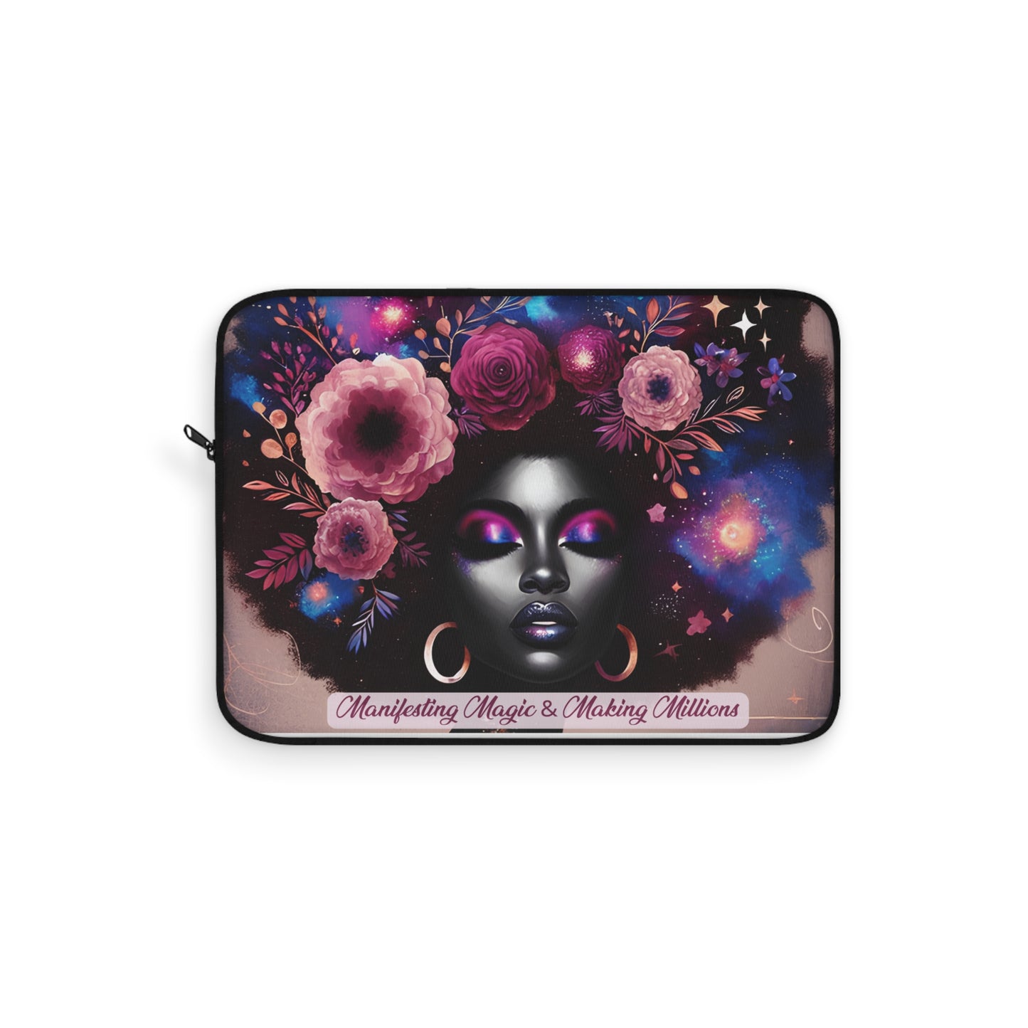 Bohemian Laptop Sleeve - 'Manifesting Magic & Making Millions'