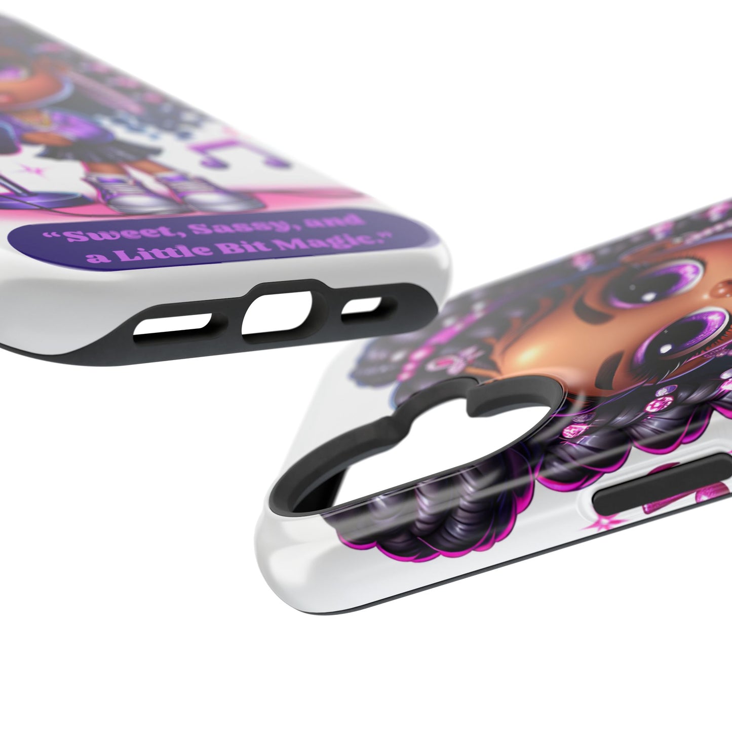 Sweet Sassy Magic Magnetic Tough Case - Cute Phone Cover for Teen Girls