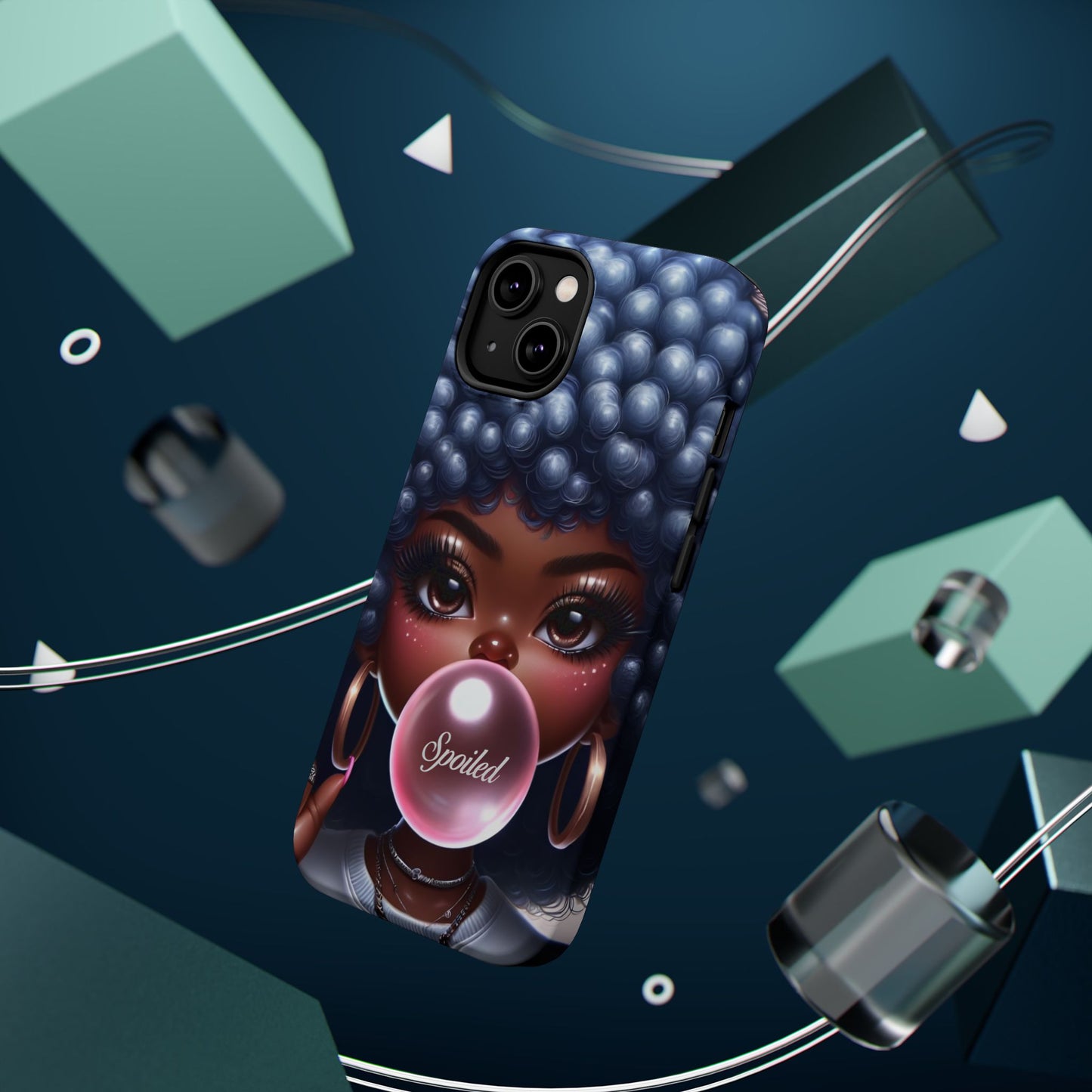 Spoiled Bubblegum Girl Magnetic Tough Case - Stylish Phone Protection for Trendsetters