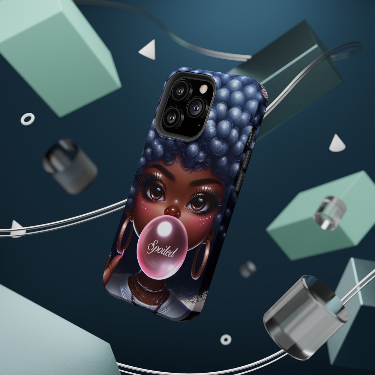 Spoiled Bubblegum Girl Magnetic Tough Case - Stylish Phone Protection for Trendsetters