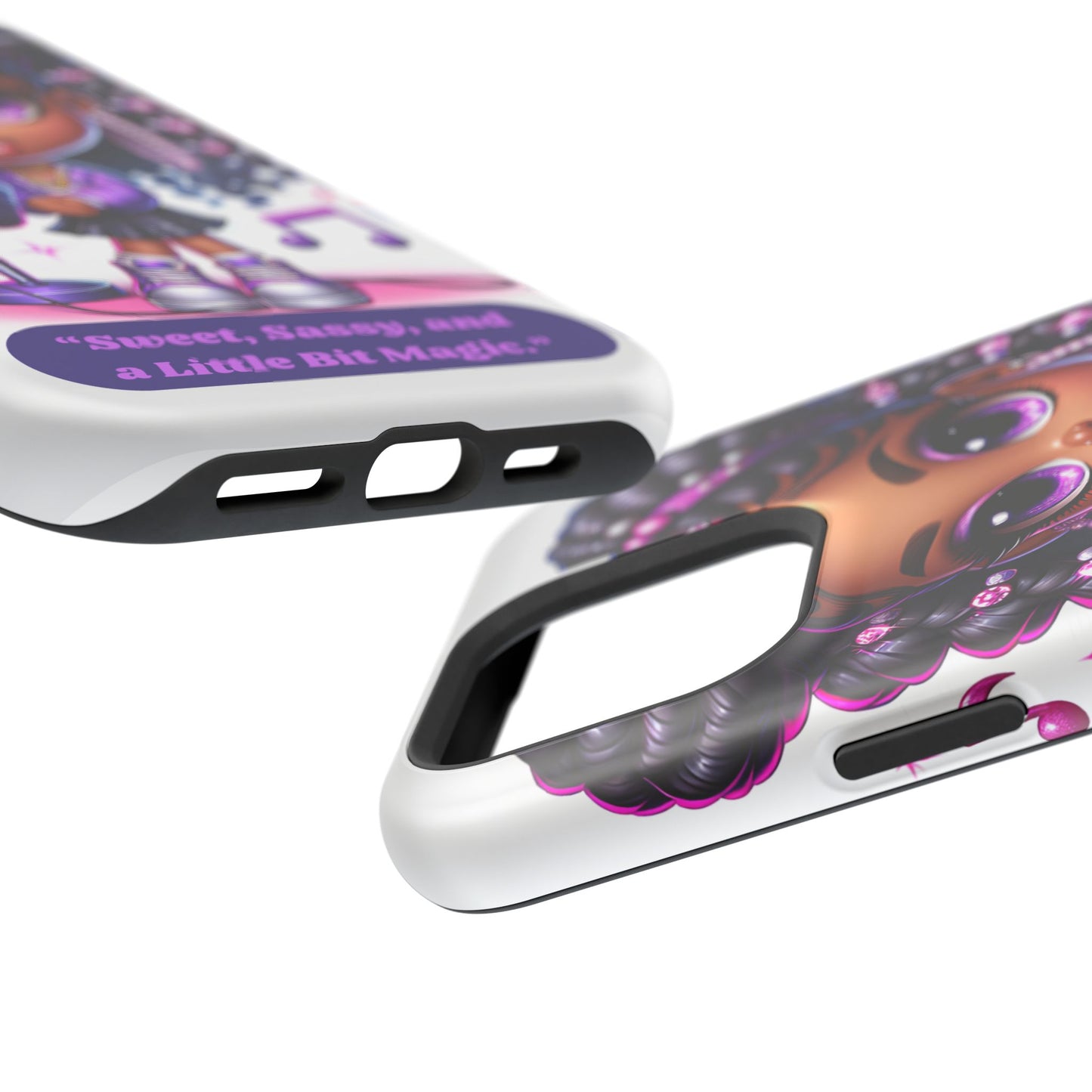 Sweet Sassy Magic Magnetic Tough Case - Cute Phone Cover for Teen Girls