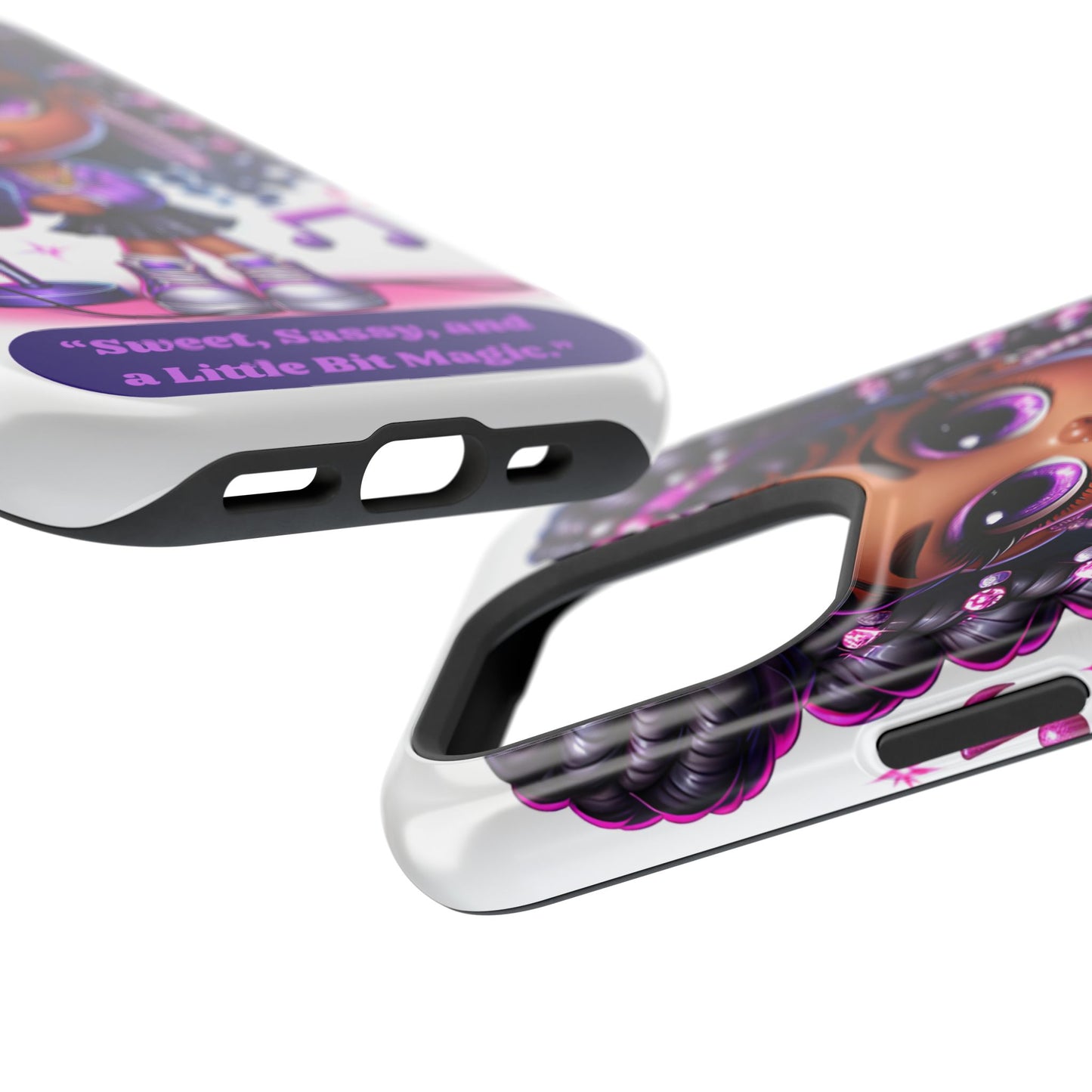 Sweet Sassy Magic Magnetic Tough Case - Cute Phone Cover for Teen Girls