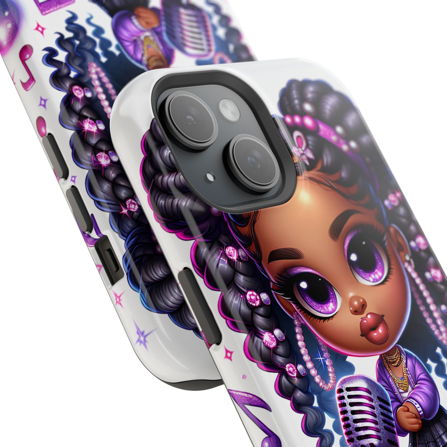 Sweet Sassy Magic Magnetic Tough Case - Cute Phone Cover for Teen Girls