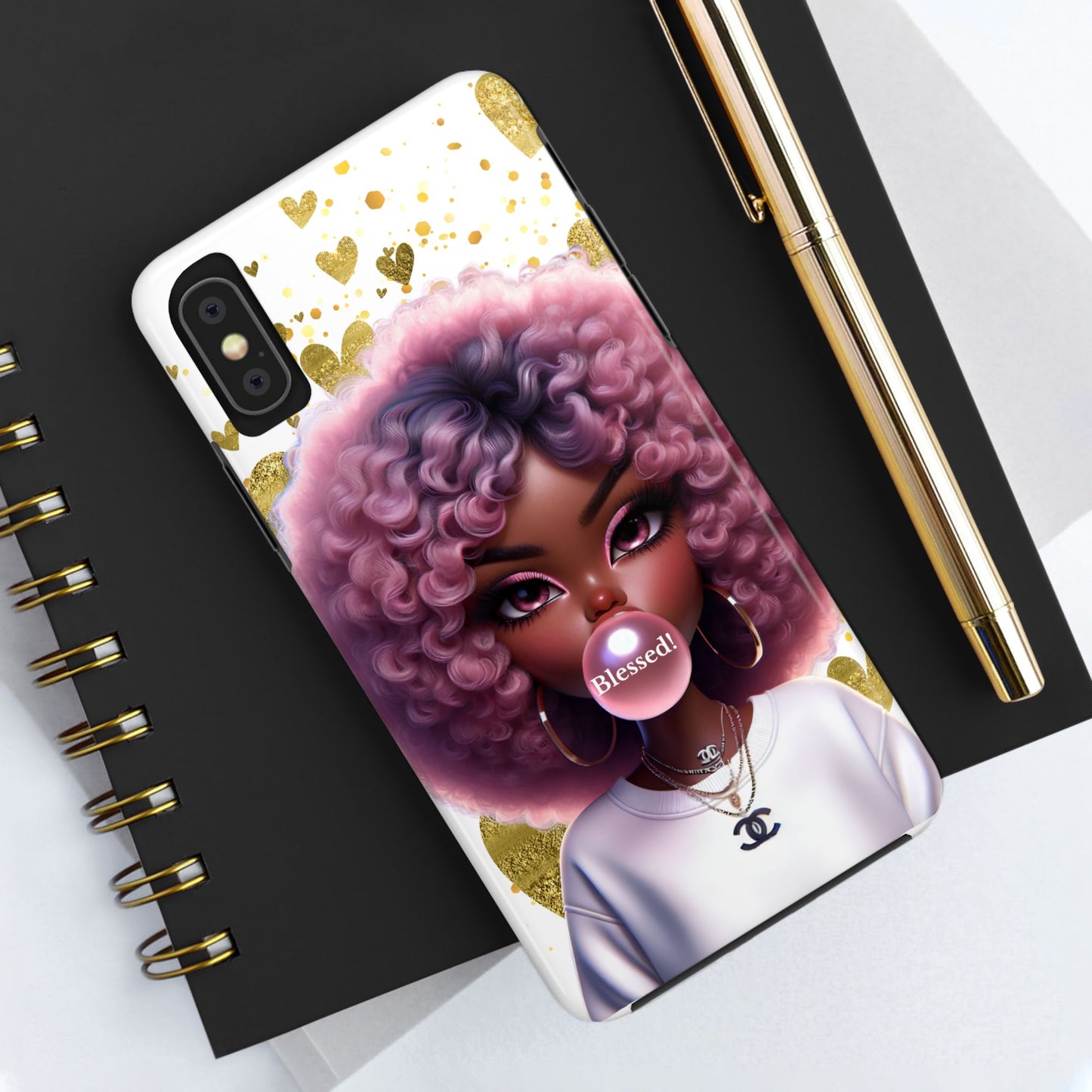 Blessed! Artistic Tough Phone Case for Trendsetters