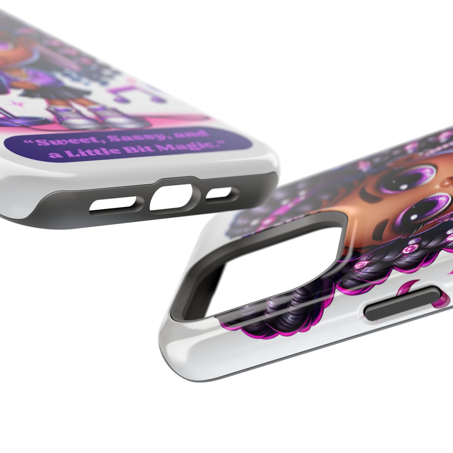 Sweet Sassy Magic Magnetic Tough Case - Cute Phone Cover for Teen Girls