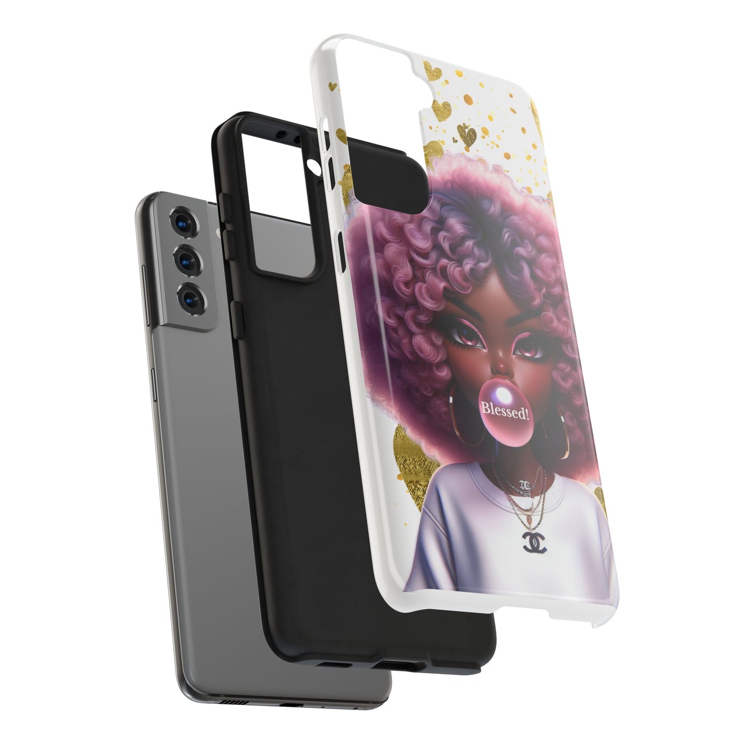Blessed! Artistic Tough Phone Case for Trendsetters