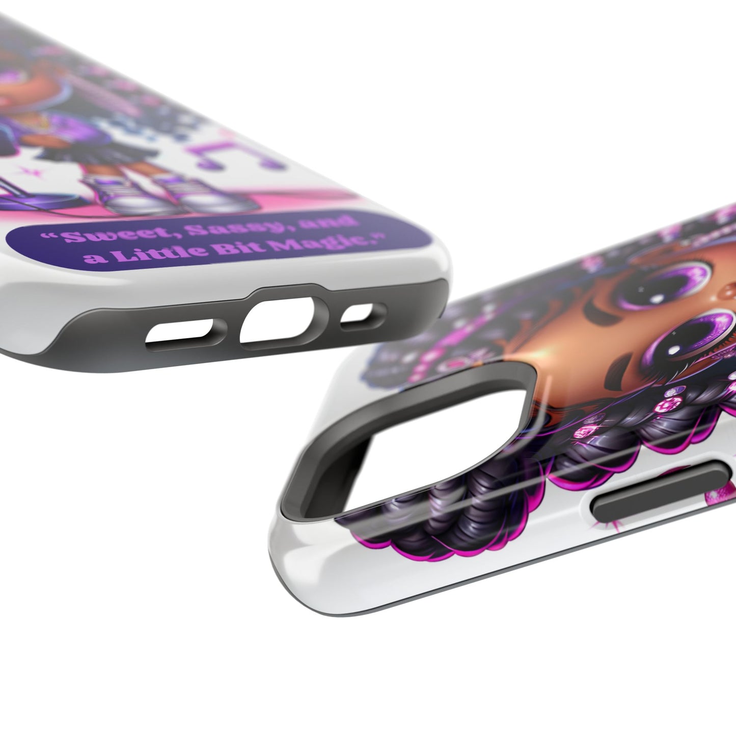 Sweet Sassy Magic Magnetic Tough Case - Cute Phone Cover for Teen Girls