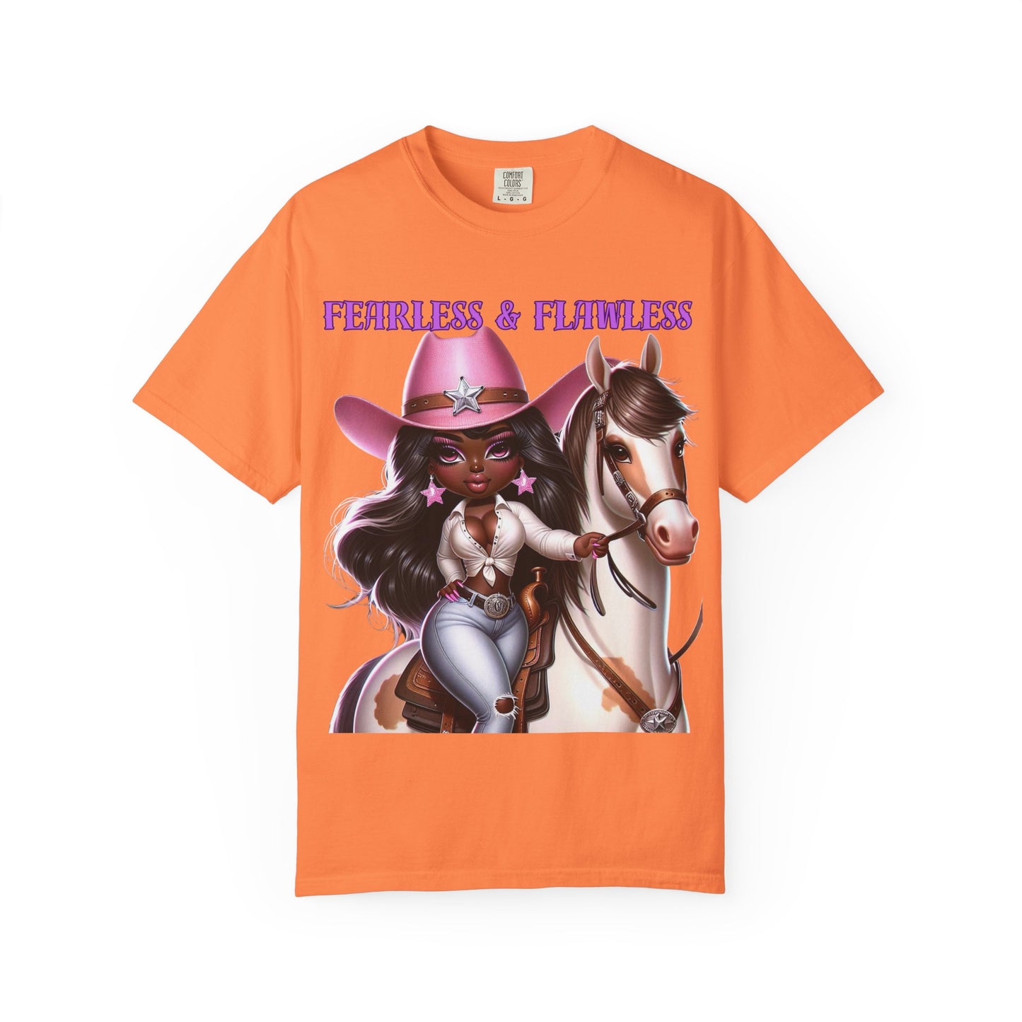 Fearless & Flawless Unisex T-shirt - Perfect for Cowgirl Enthusiasts