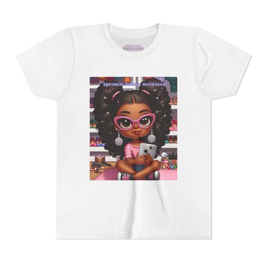 Cute Kids' Tee - 'Sprinkle Power Activated!' Graphic T-Shirt