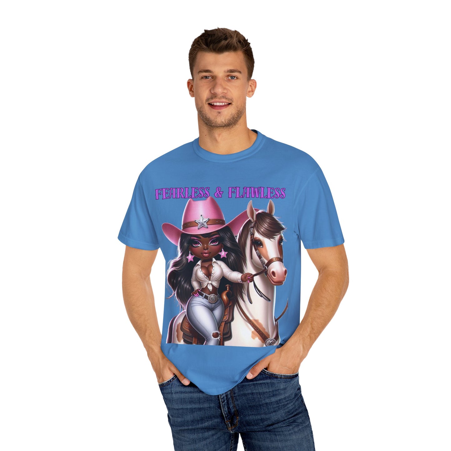 Fearless & Flawless Unisex T-shirt - Perfect for Cowgirl Enthusiasts