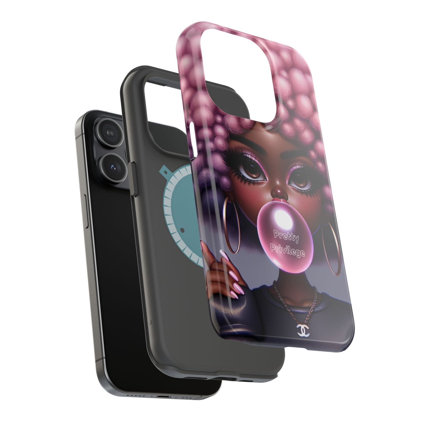 Vibrant Magnetic Tough Case - Pretty Privilege Design