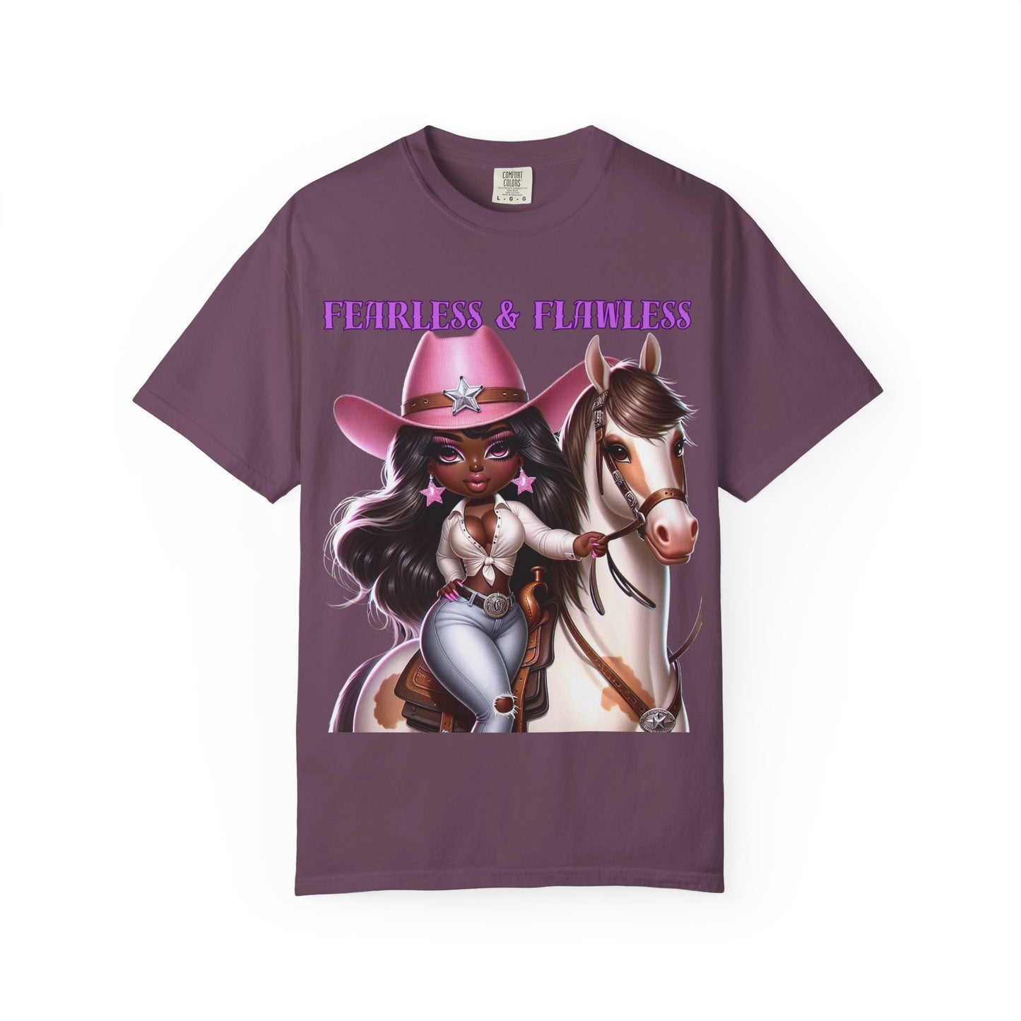 Fearless & Flawless Unisex T-shirt - Perfect for Cowgirl Enthusiasts