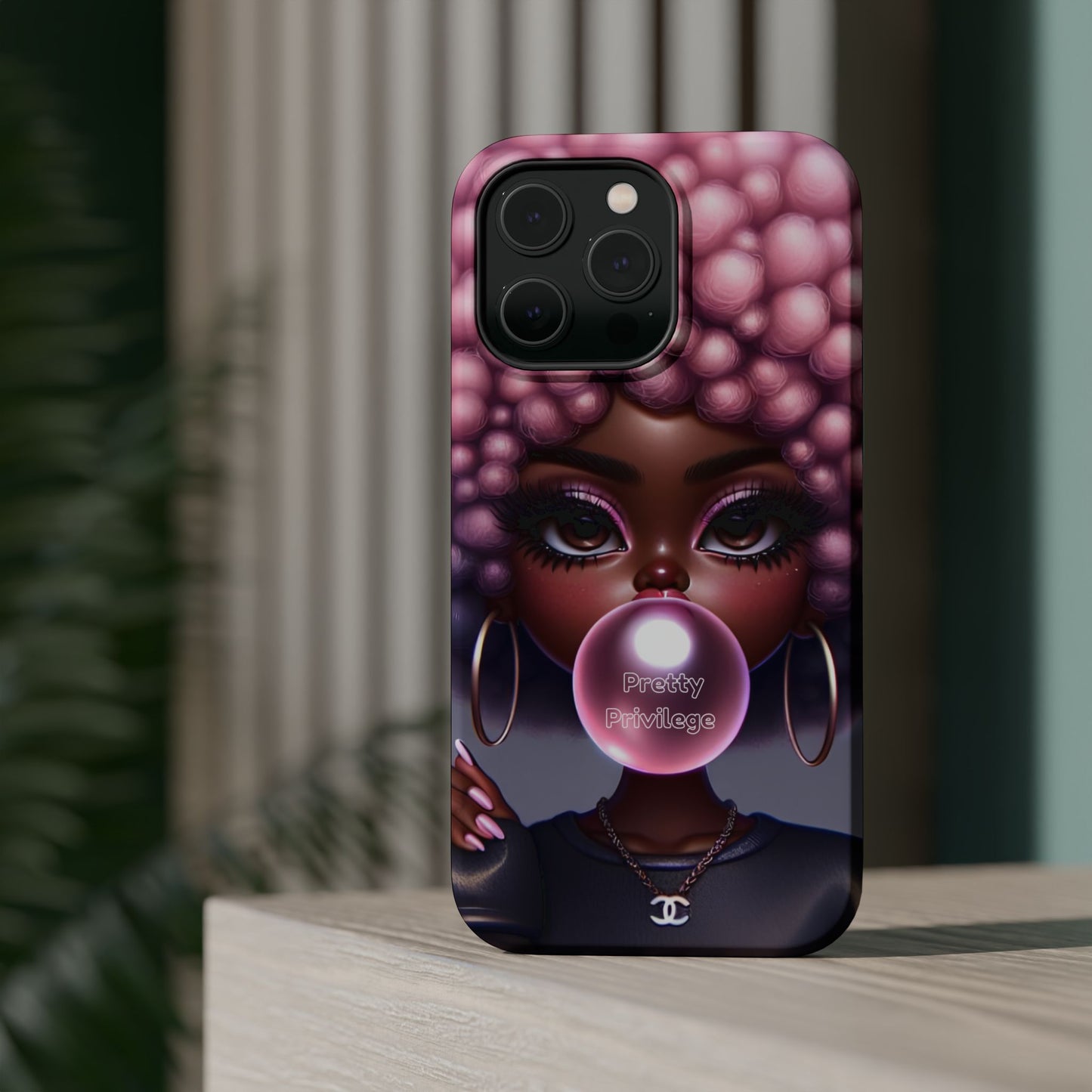 Vibrant Magnetic Tough Case - Pretty Privilege Design