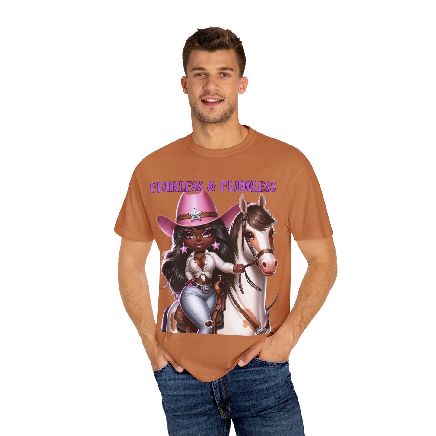 Fearless & Flawless Unisex T-shirt - Perfect for Cowgirl Enthusiasts