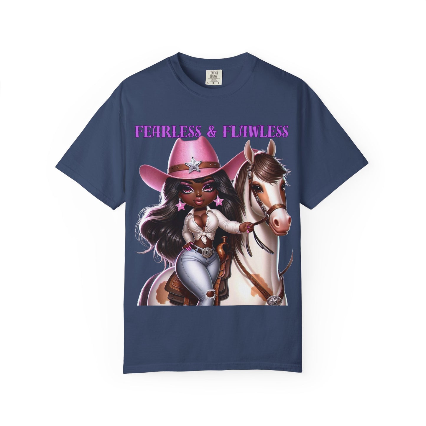 Fearless & Flawless Unisex T-shirt - Perfect for Cowgirl Enthusiasts