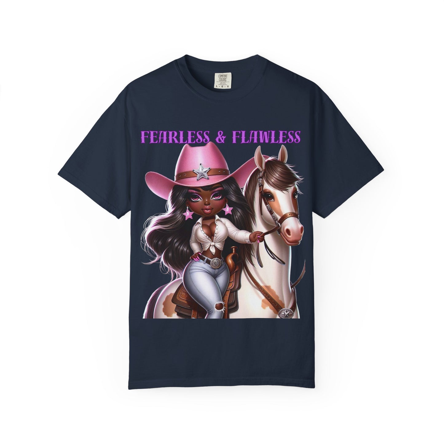 Fearless & Flawless Unisex T-shirt - Perfect for Cowgirl Enthusiasts