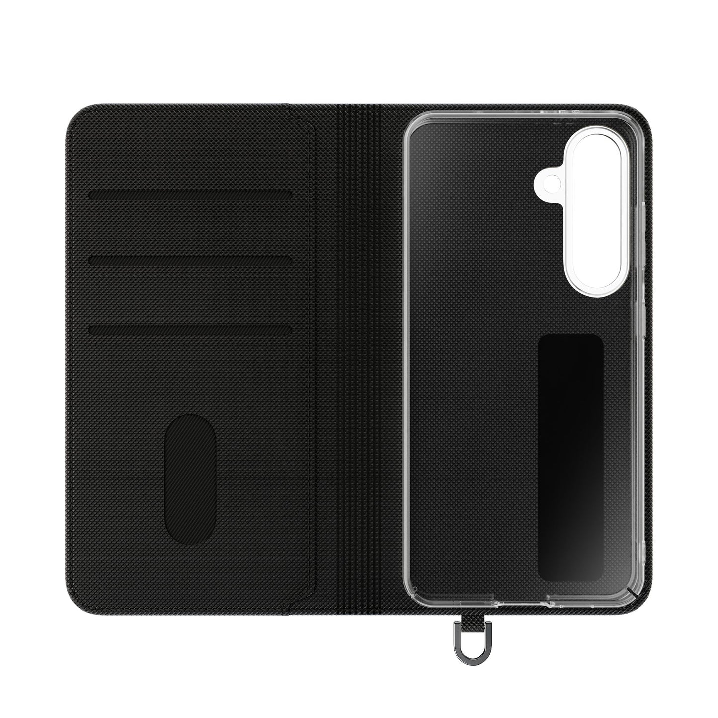 Empowered Businesswoman Flip Case - Stylish Phone Wallet Cover with Money Design