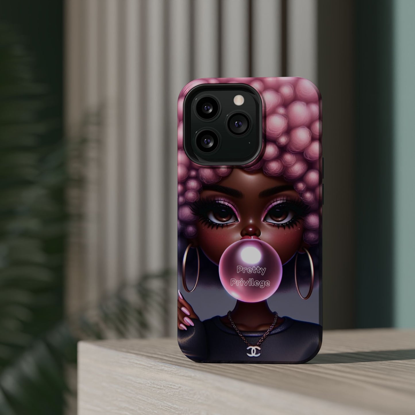 Vibrant Magnetic Tough Case - Pretty Privilege Design