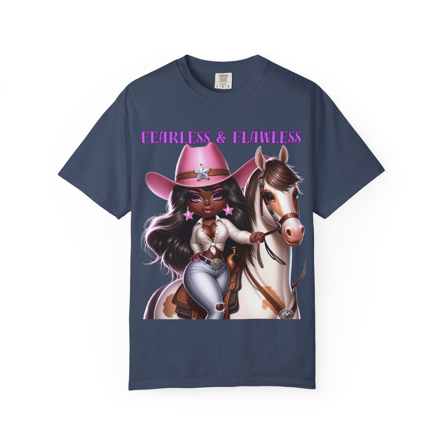 Fearless & Flawless Unisex T-shirt - Perfect for Cowgirl Enthusiasts