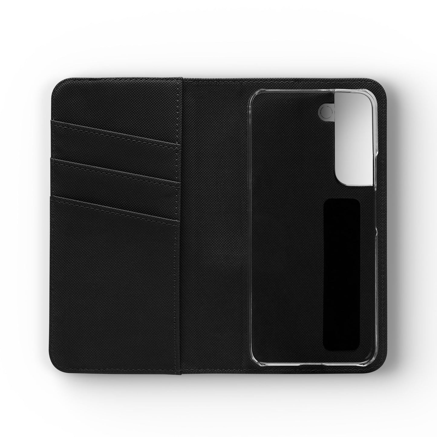 Empowered Businesswoman Flip Case - Stylish Phone Wallet Cover with Money Design