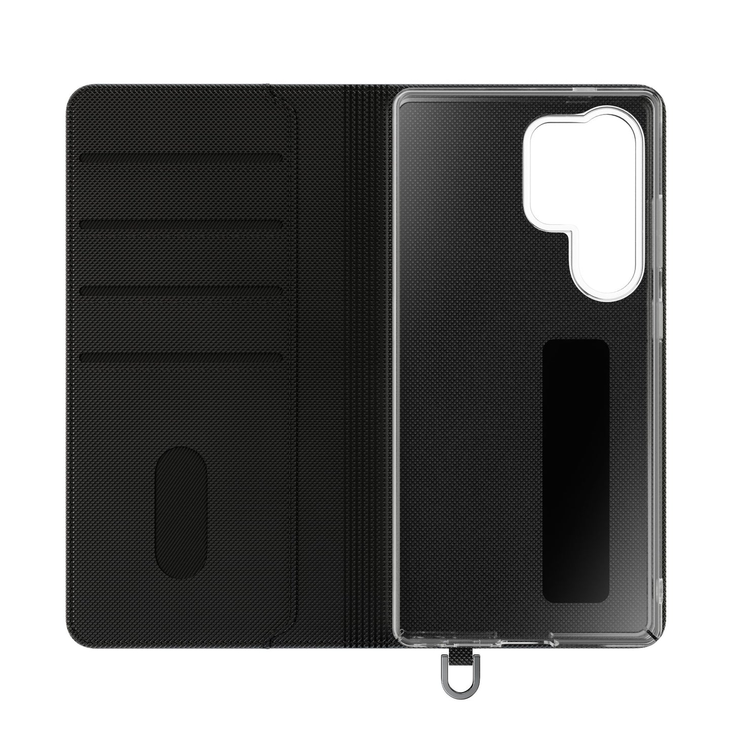 Empowered Businesswoman Flip Case - Stylish Phone Wallet Cover with Money Design