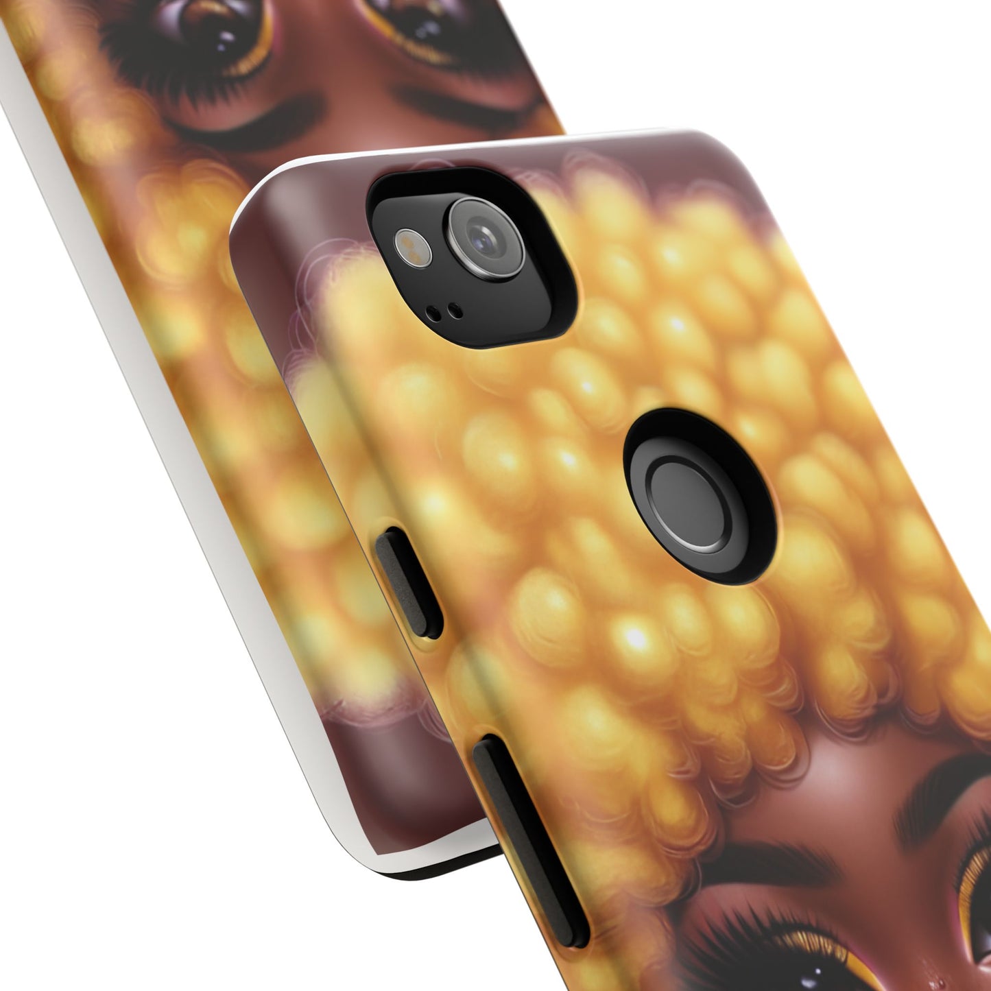 Ambitious Afro bubblegum iPhone Case - Tough Cases for Bold Expression
