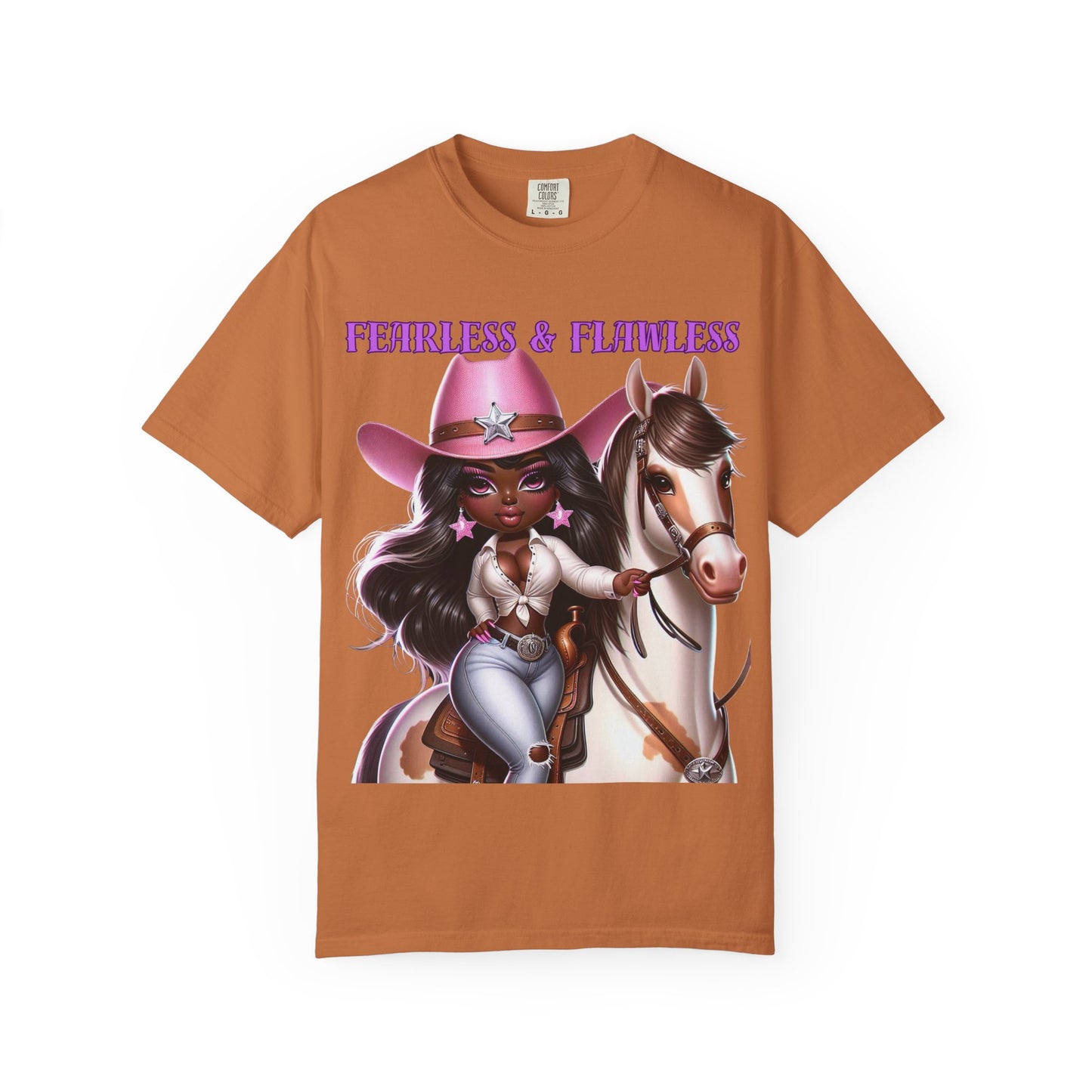 Fearless & Flawless Unisex T-shirt - Perfect for Cowgirl Enthusiasts