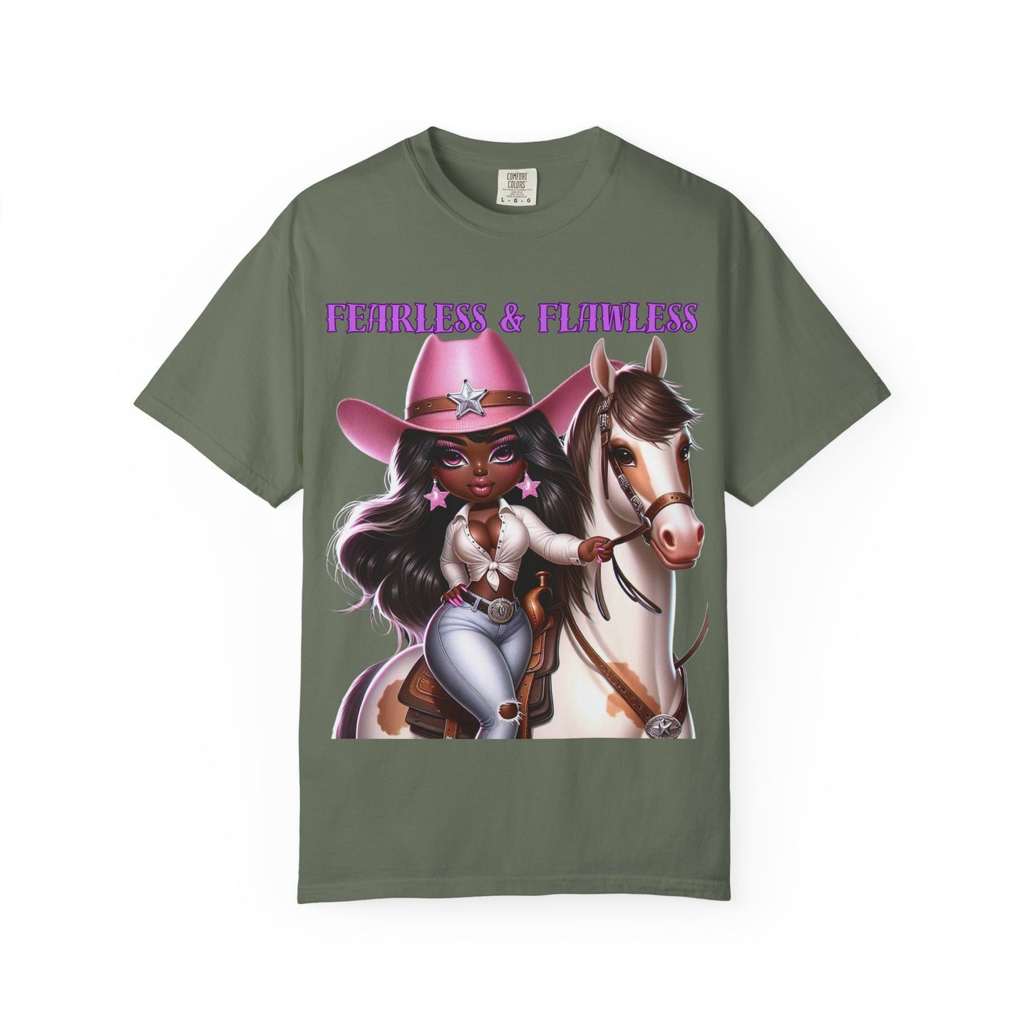 Fearless & Flawless Unisex T-shirt - Perfect for Cowgirl Enthusiasts