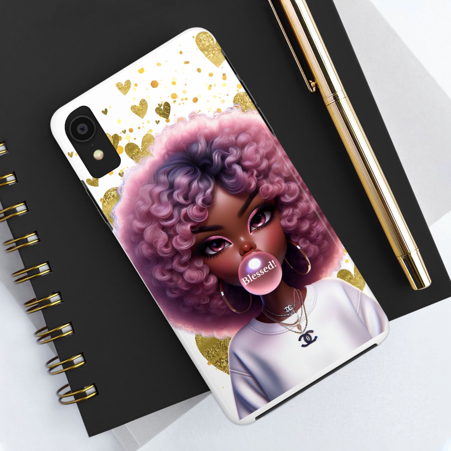 Blessed! Artistic Tough Phone Case for Trendsetters