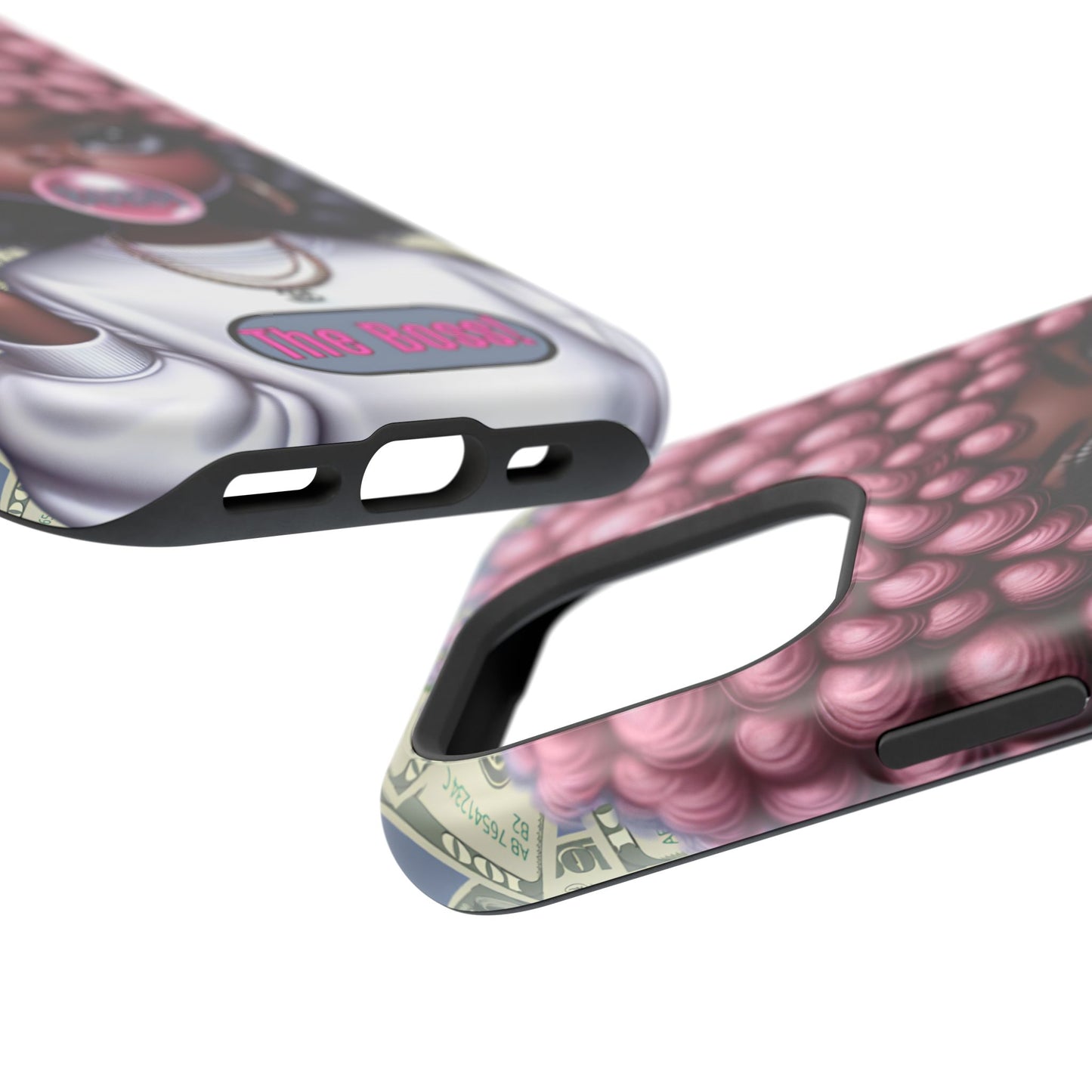 Bossy Girl Magnetic Phone Case, Unique Phone Cover, Chic Tech Accessory, Stylish Gifts for Her, Empowering Phone Case