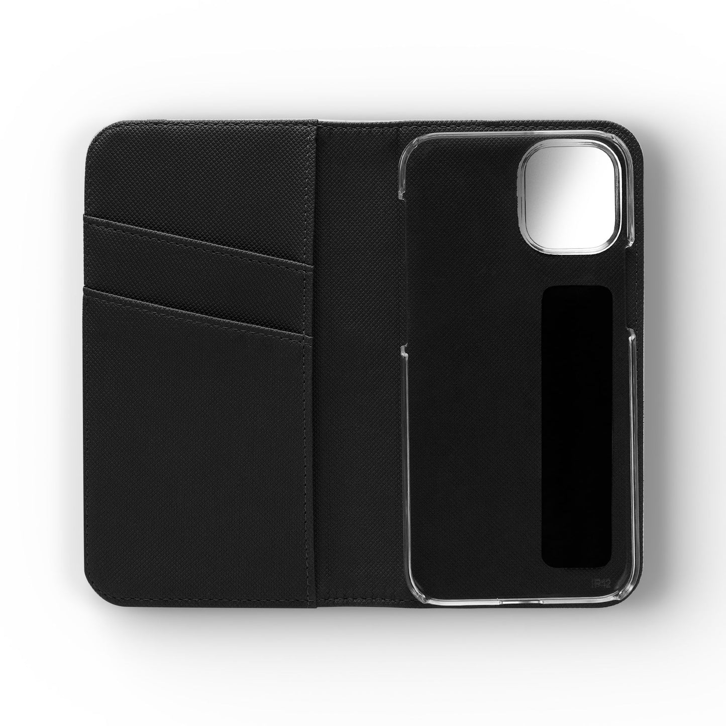 Empowered Businesswoman Flip Case - Stylish Phone Wallet Cover with Money Design