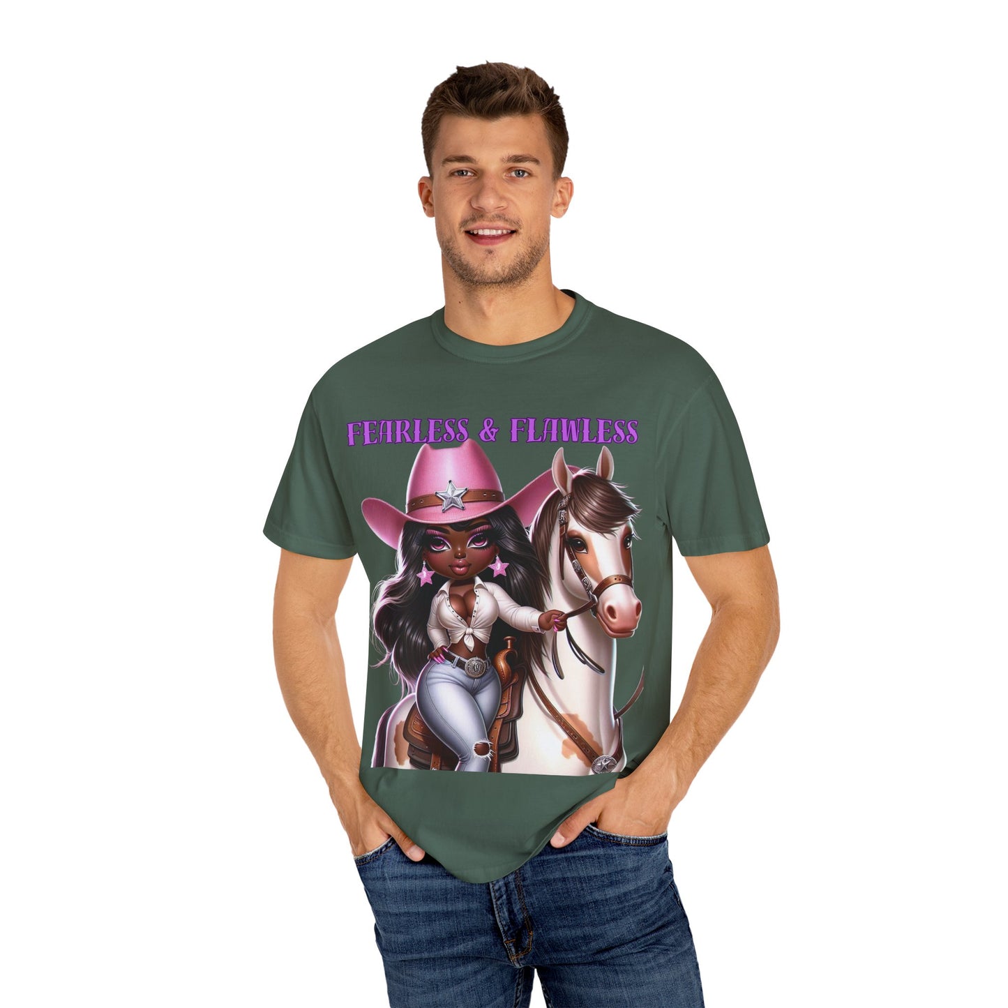 Fearless & Flawless Unisex T-shirt - Perfect for Cowgirl Enthusiasts