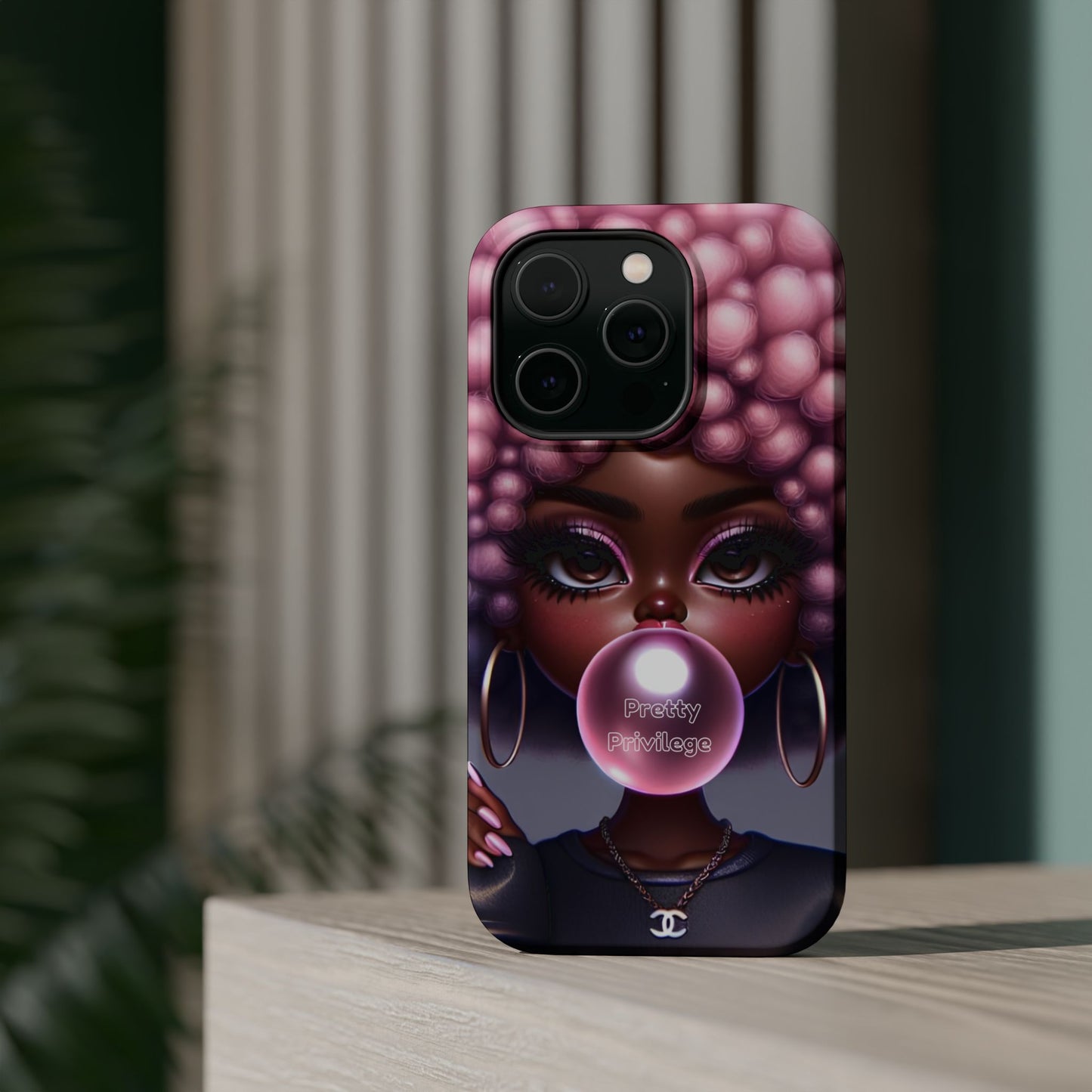 Vibrant Magnetic Tough Case - Pretty Privilege Design
