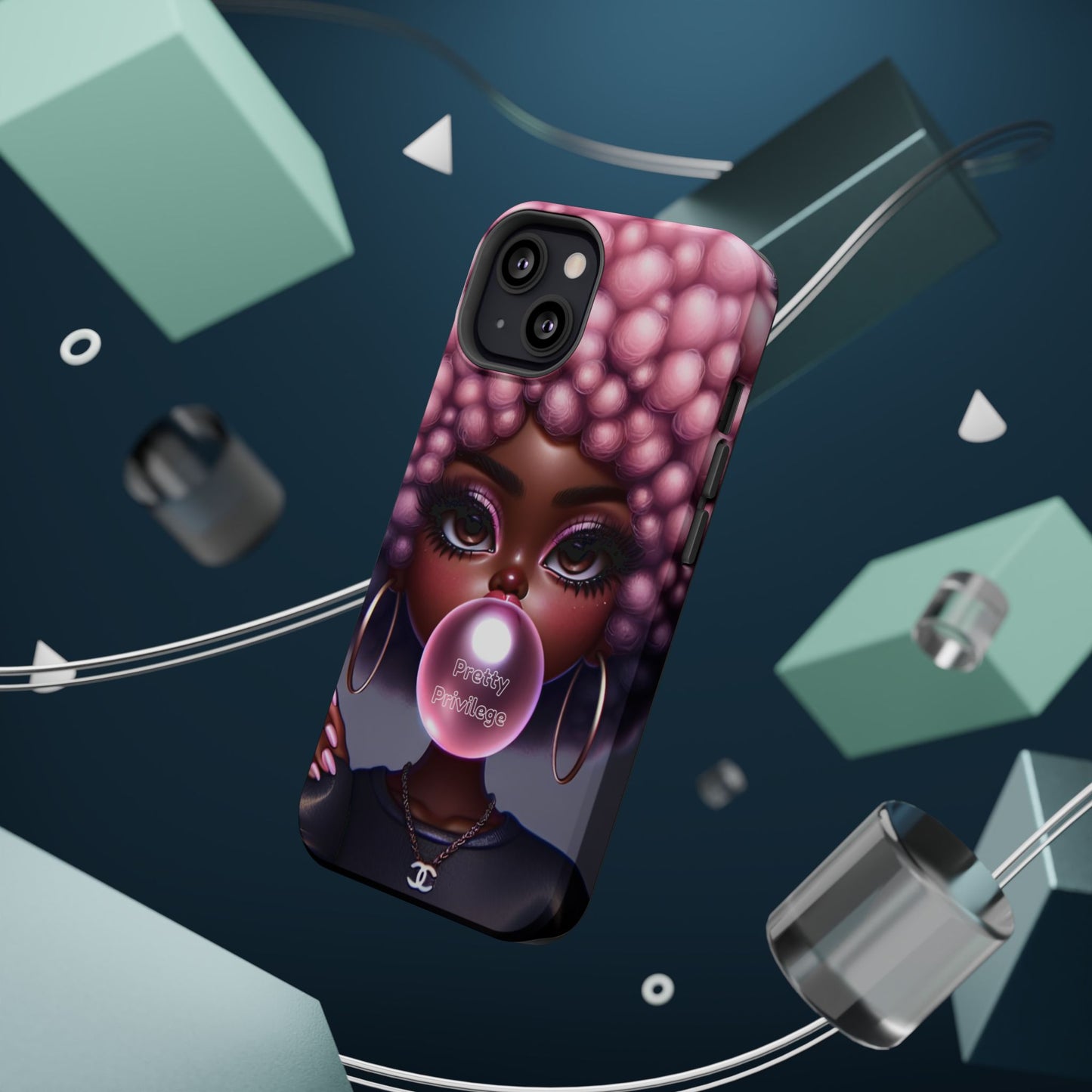 Vibrant Magnetic Tough Case - Pretty Privilege Design
