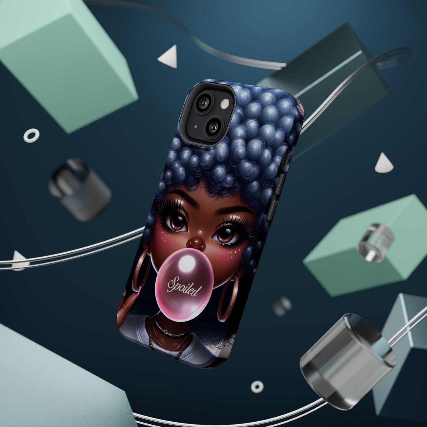 Spoiled Bubblegum Girl Magnetic Tough Case - Stylish Phone Protection for Trendsetters