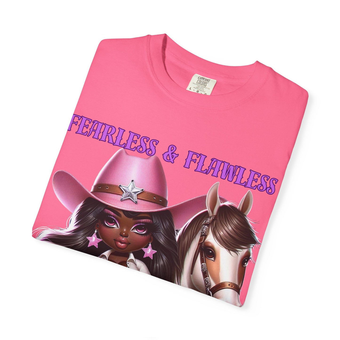 Fearless & Flawless Unisex T-shirt - Perfect for Cowgirl Enthusiasts