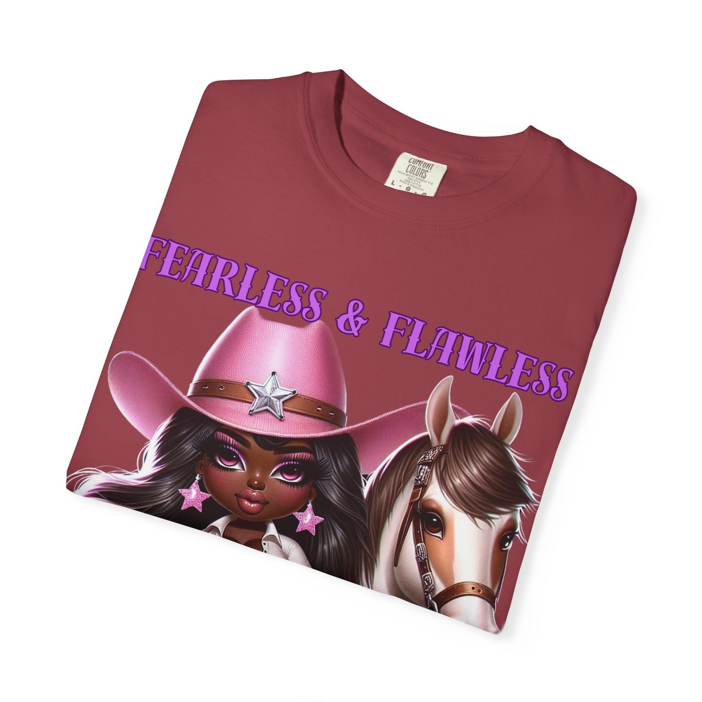 Fearless & Flawless Unisex T-shirt - Perfect for Cowgirl Enthusiasts