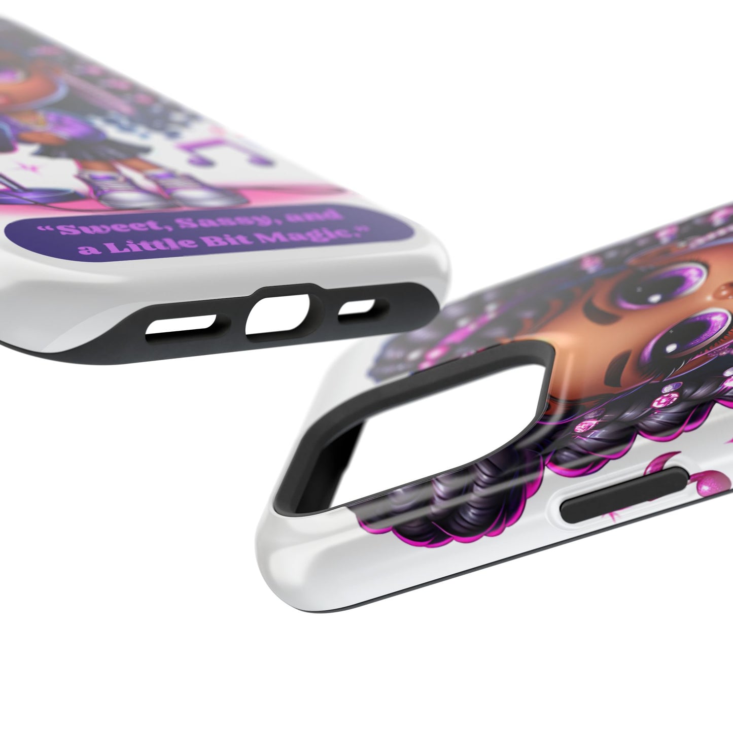 Sweet Sassy Magic Magnetic Tough Case - Cute Phone Cover for Teen Girls