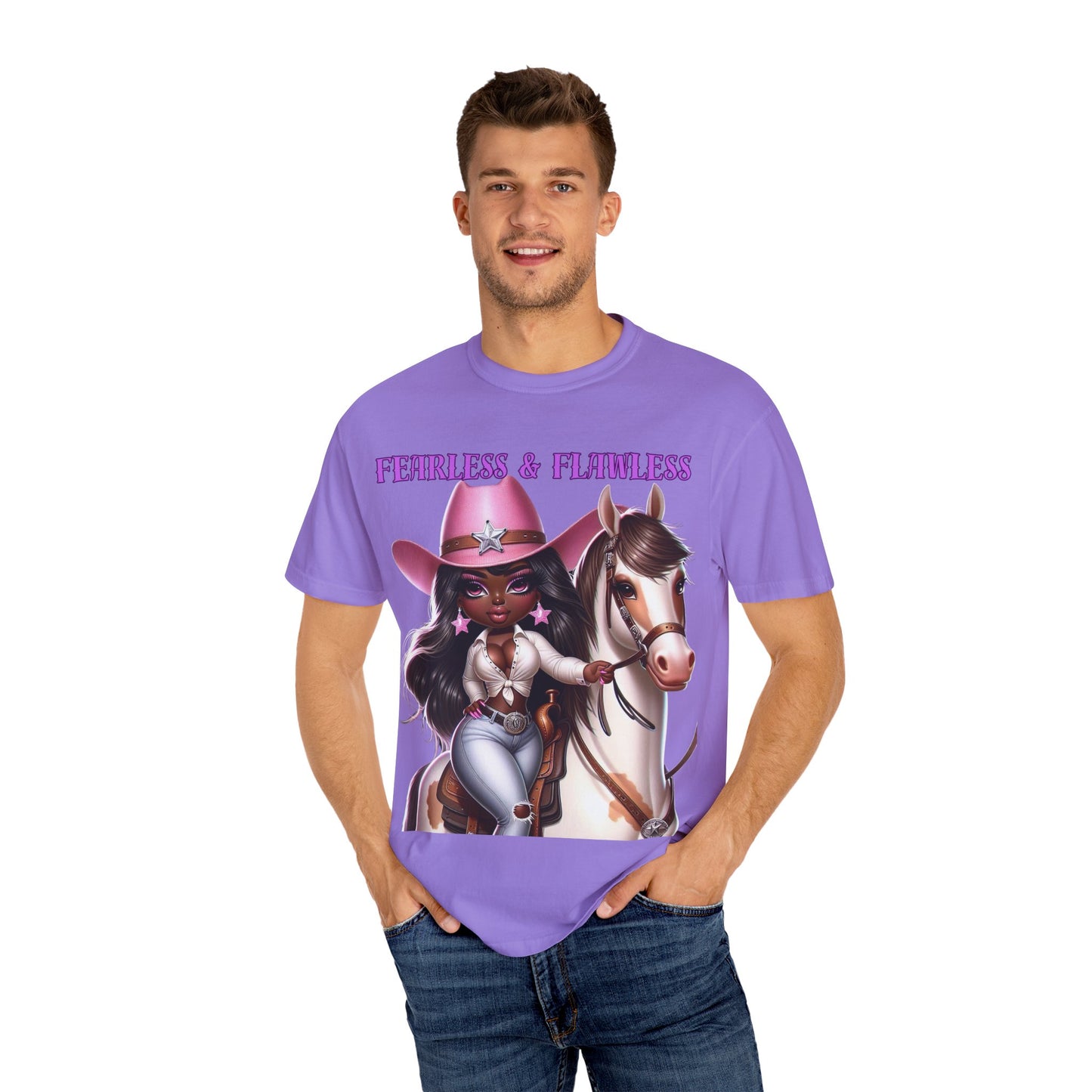 Fearless & Flawless Unisex T-shirt - Perfect for Cowgirl Enthusiasts