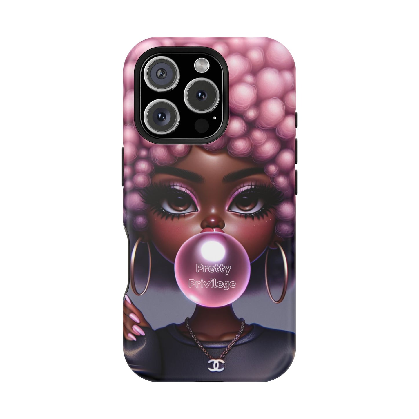 Vibrant Magnetic Tough Case - Pretty Privilege Design