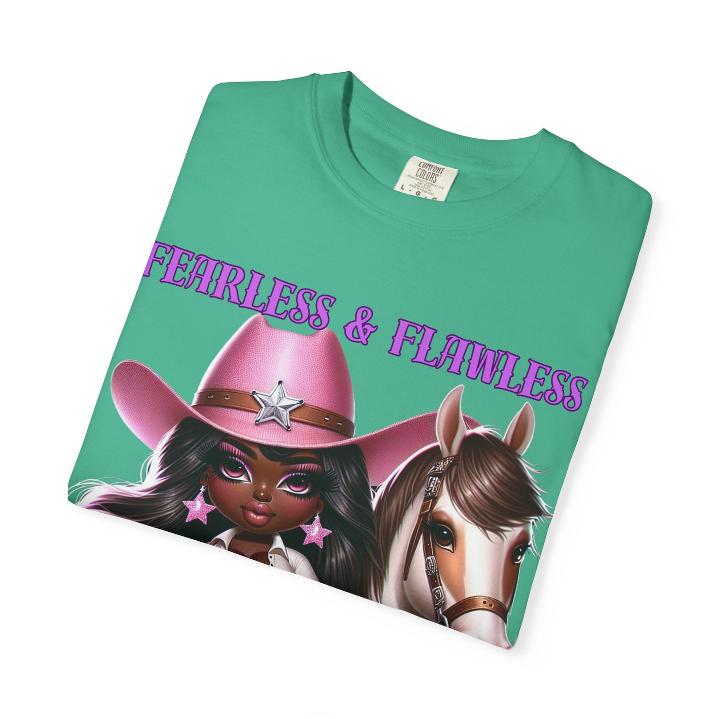 Fearless & Flawless Unisex T-shirt - Perfect for Cowgirl Enthusiasts