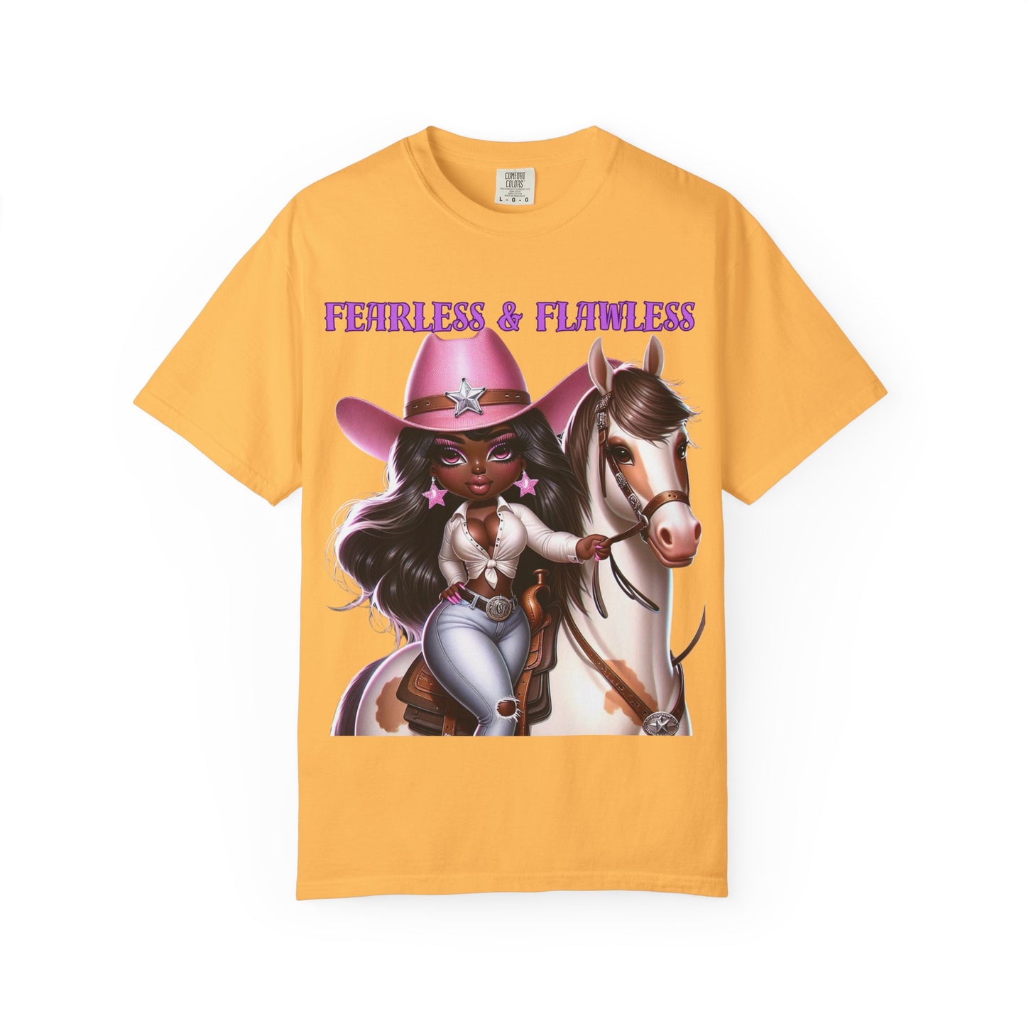 Fearless & Flawless Unisex T-shirt - Perfect for Cowgirl Enthusiasts