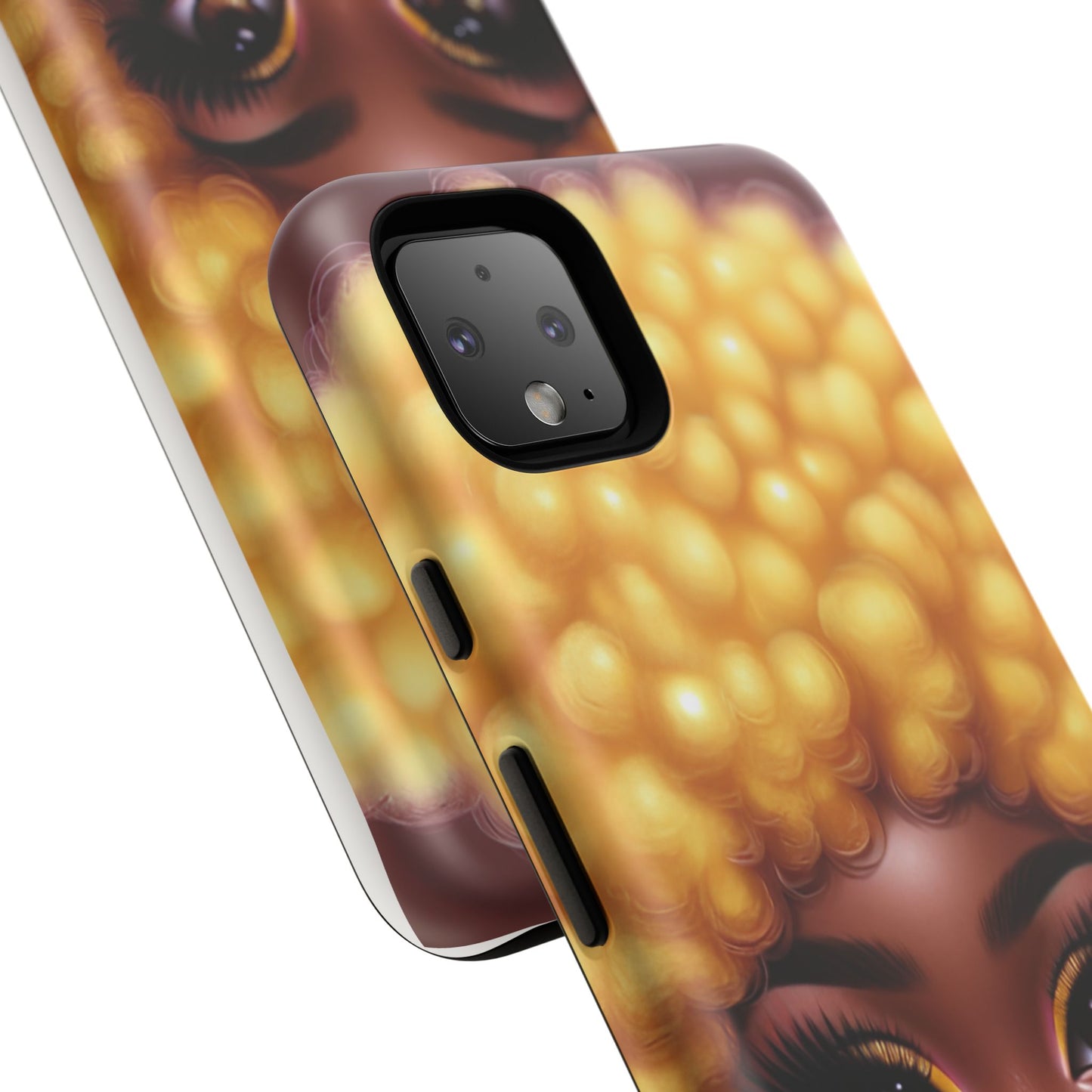 Ambitious Afro bubblegum iPhone Case - Tough Cases for Bold Expression
