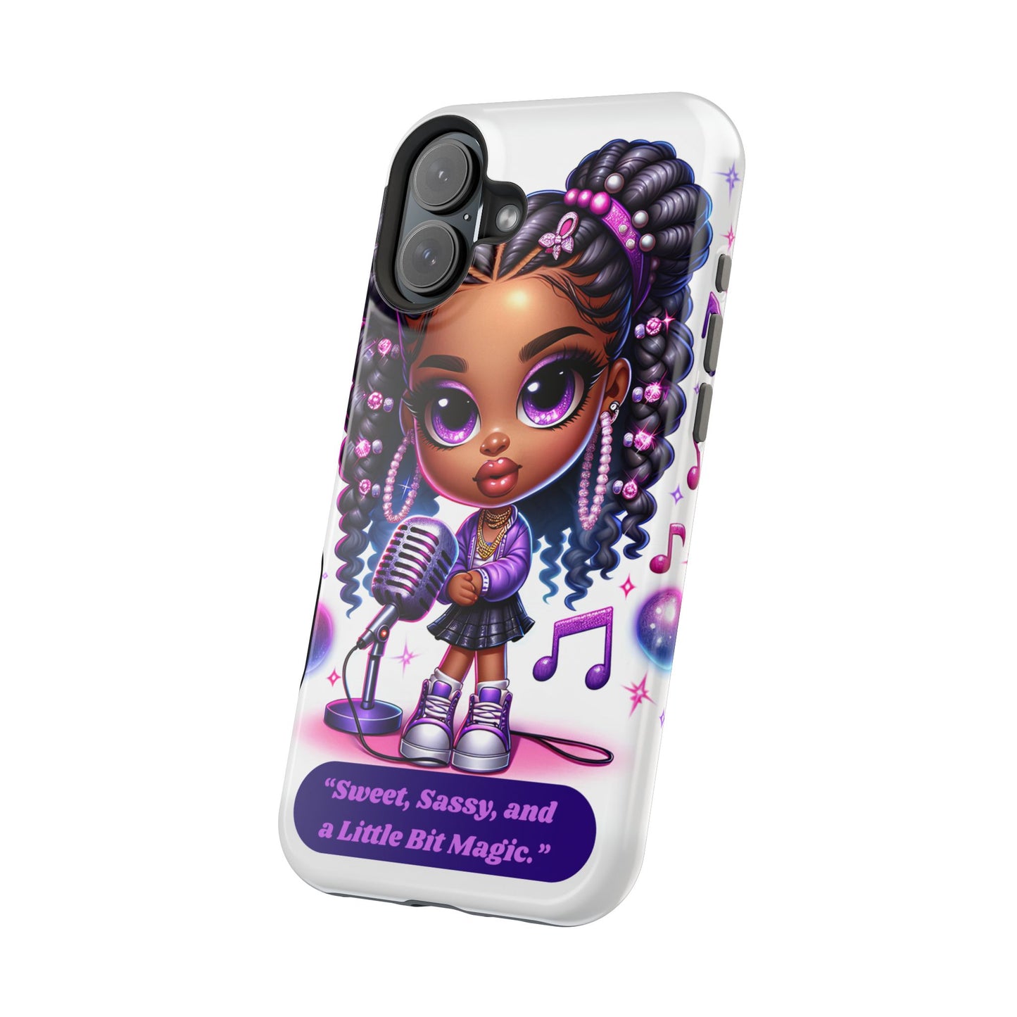 Sweet Sassy Magic Magnetic Tough Case - Cute Phone Cover for Teen Girls