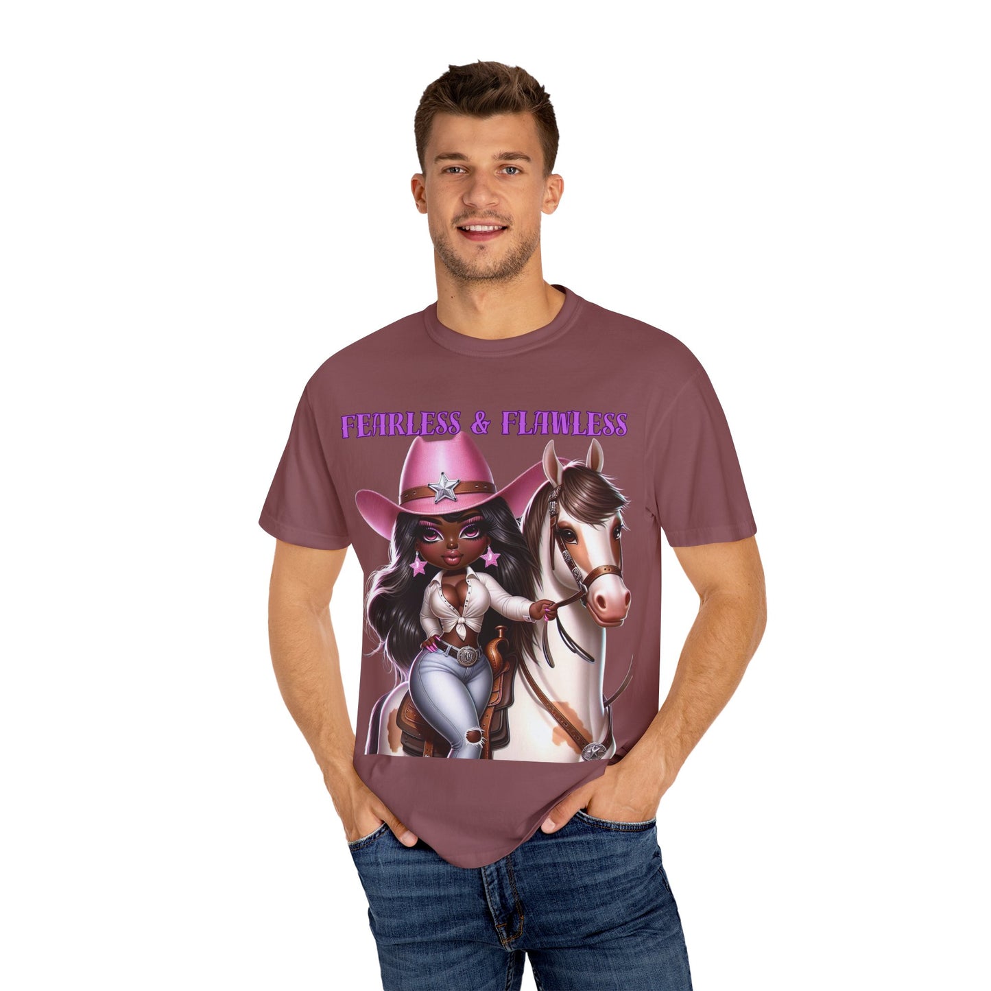 Fearless & Flawless Unisex T-shirt - Perfect for Cowgirl Enthusiasts