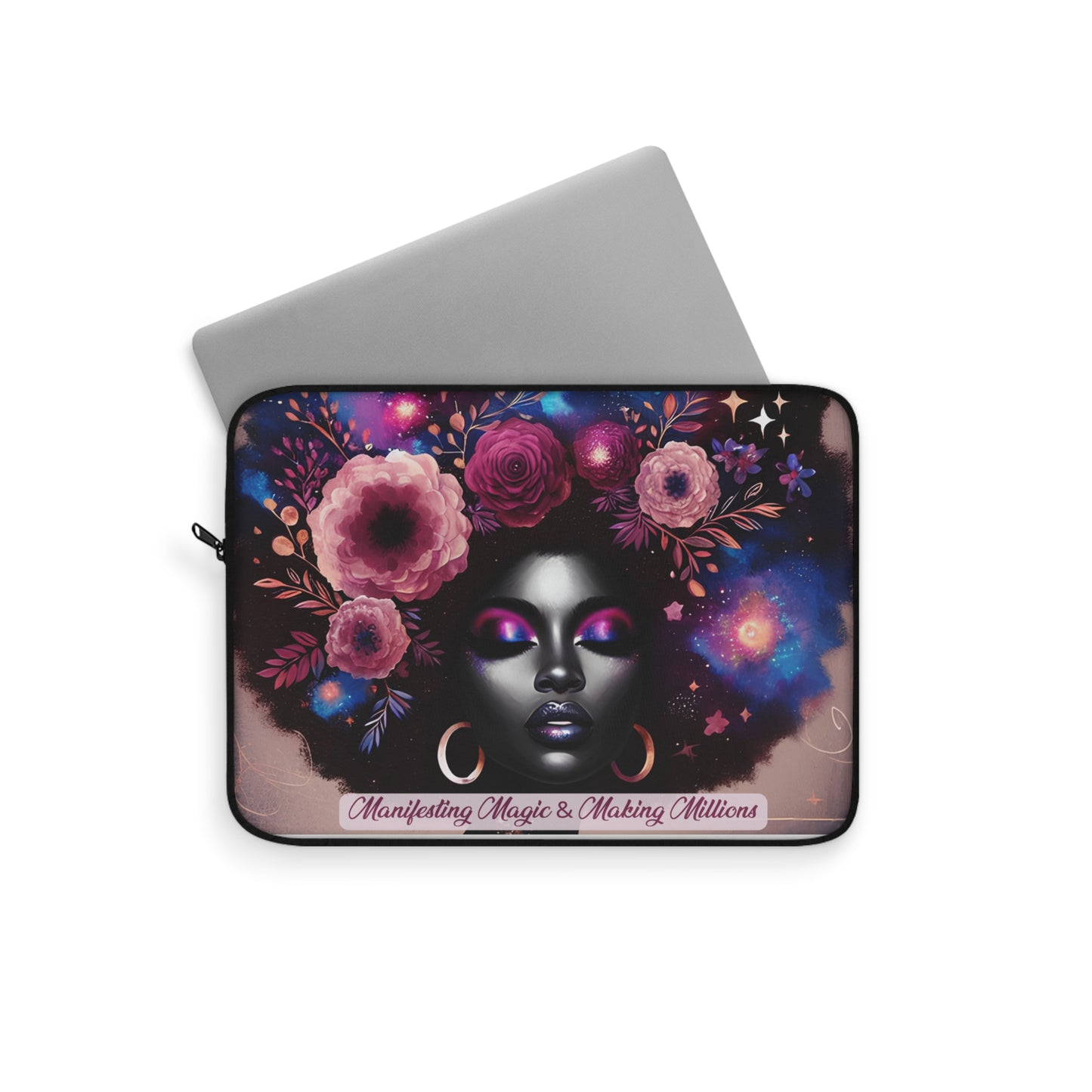 Bohemian Laptop Sleeve - 'Manifesting Magic & Making Millions'