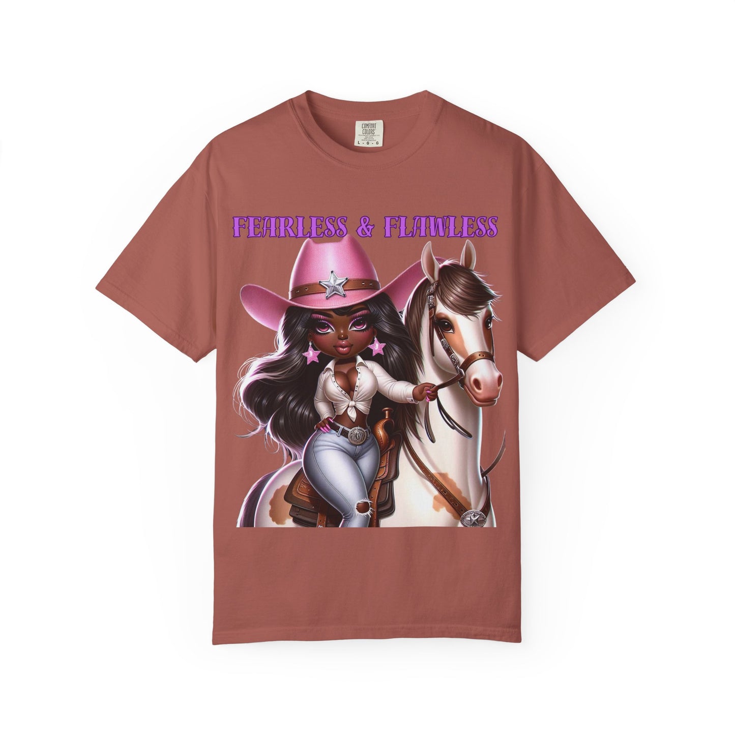 Fearless & Flawless Unisex T-shirt - Perfect for Cowgirl Enthusiasts
