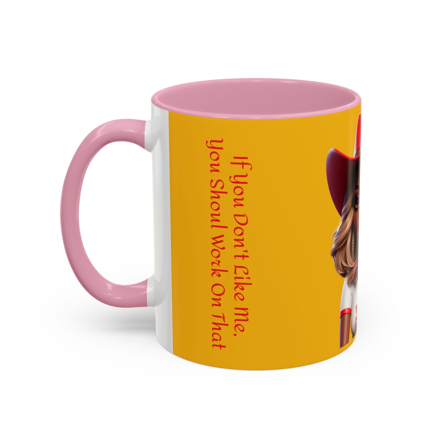 Bold Statement Mug, Coffee Cup for Confident Individuals, Gift for Friends, Inspirational Tea Mug, Black Handle, Fun Kitchen Decor
