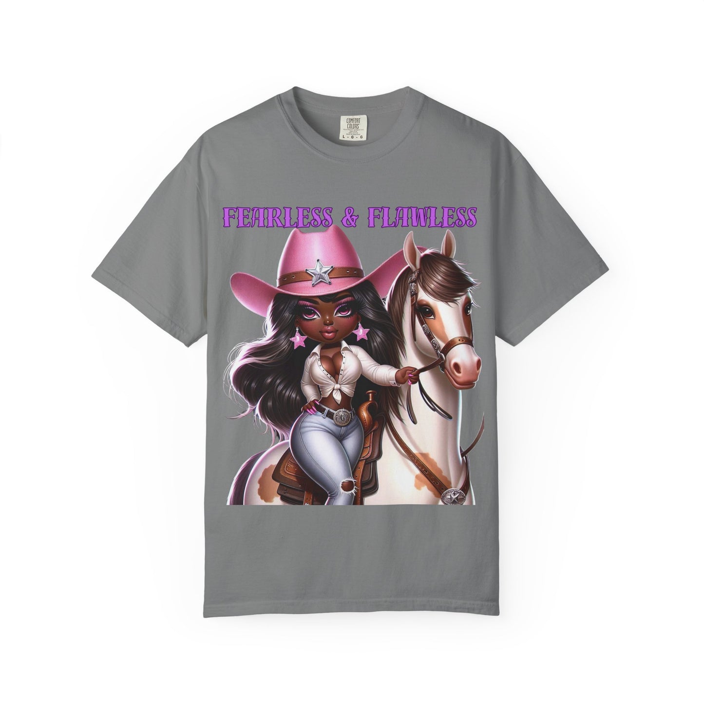 Fearless & Flawless Unisex T-shirt - Perfect for Cowgirl Enthusiasts