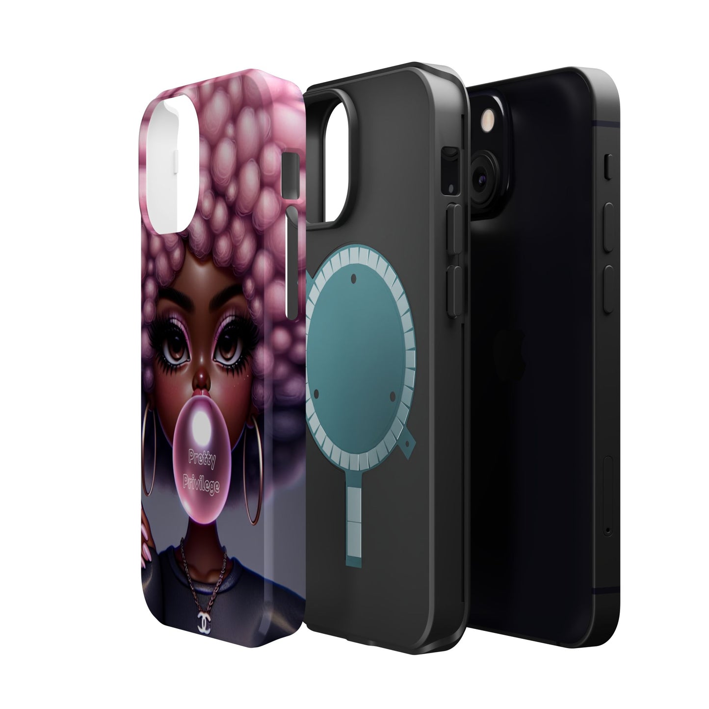 Vibrant Magnetic Tough Case - Pretty Privilege Design